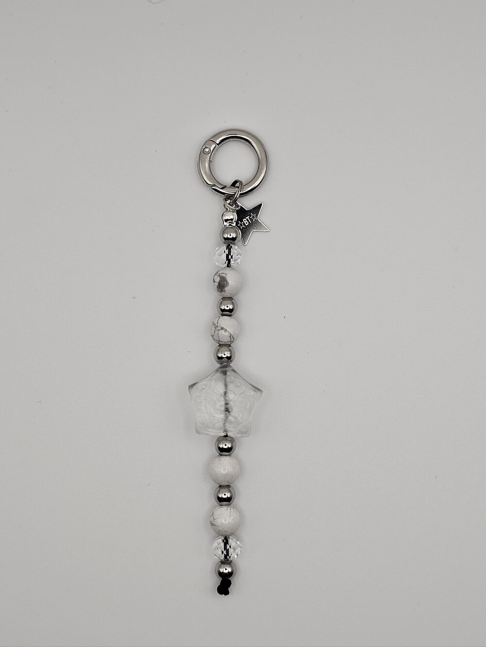 Bohemian Trinkets Howlite Is This Charm Bag Charm